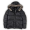 Burberry Black Label fur puffer
