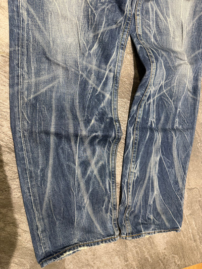 000’s Levis 502 Ghost Wash Jeans