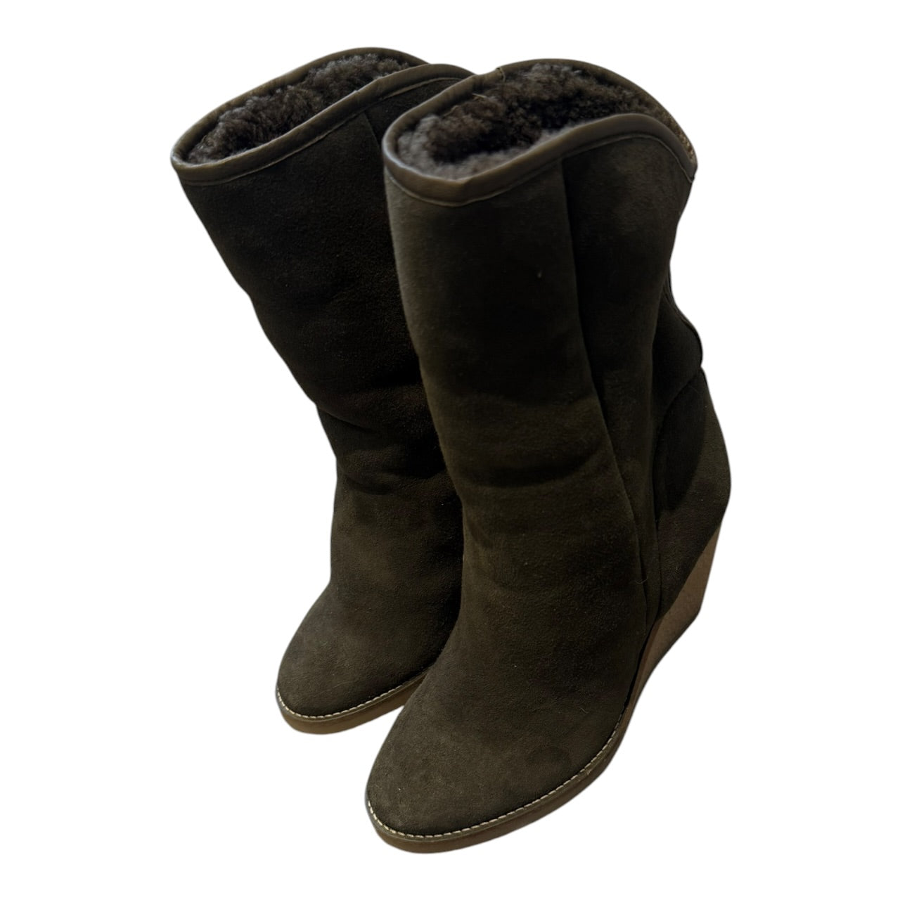 Isabel Marant Totam Suede Wedge Boots