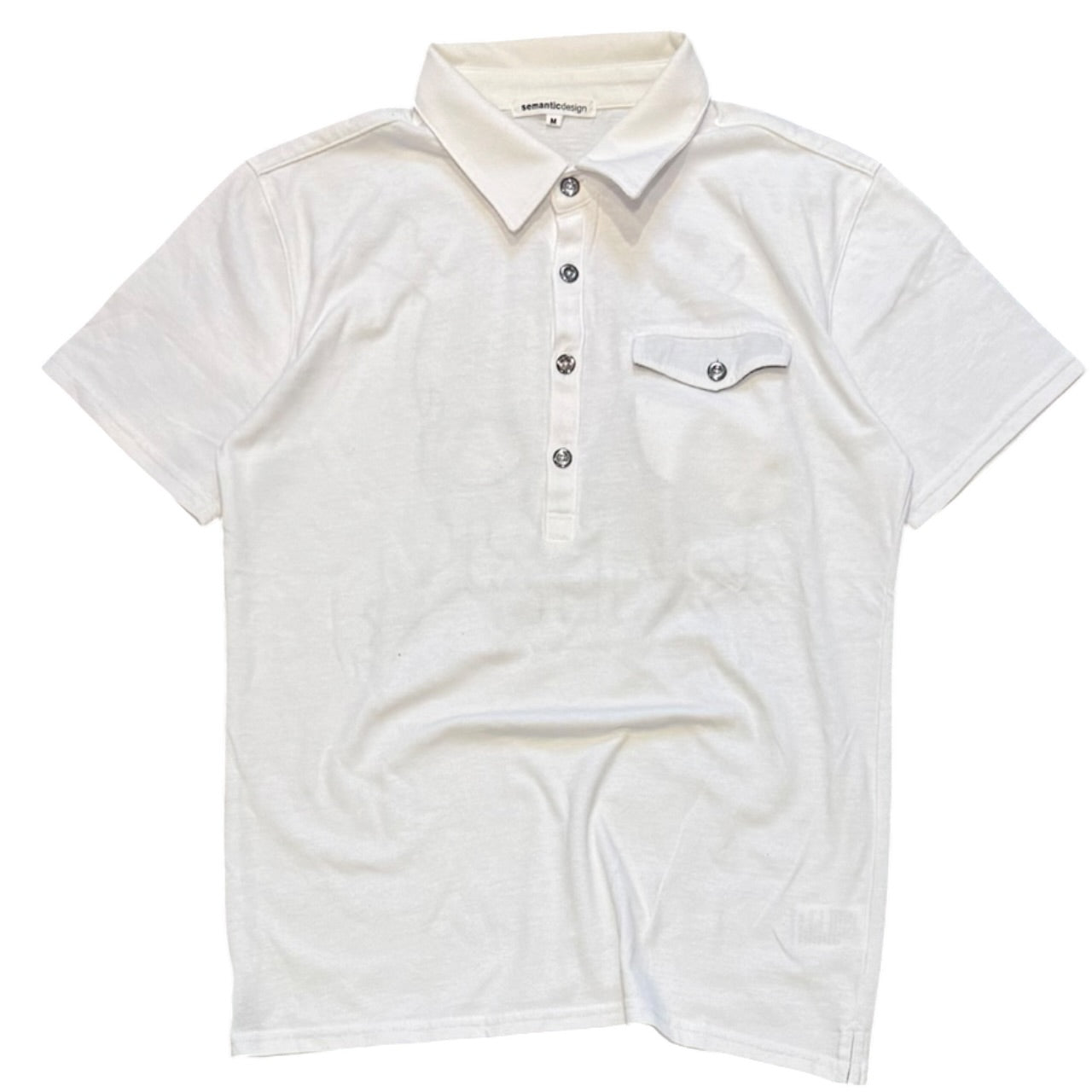 000’s Semantic Design Union Jack Skull Polo