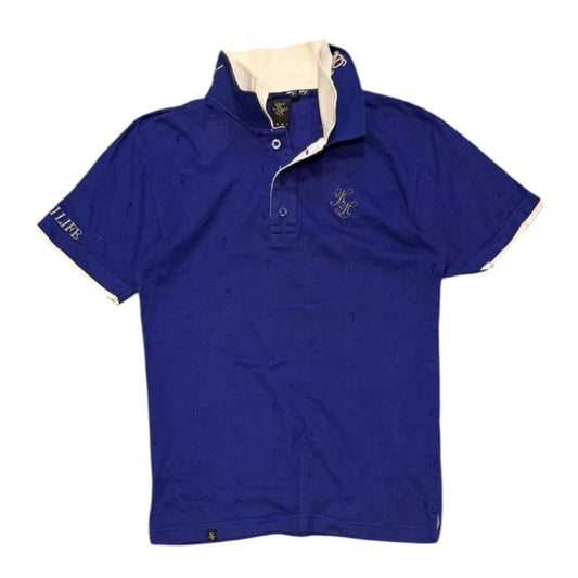 000’s Karl Kani Double Collar Polo