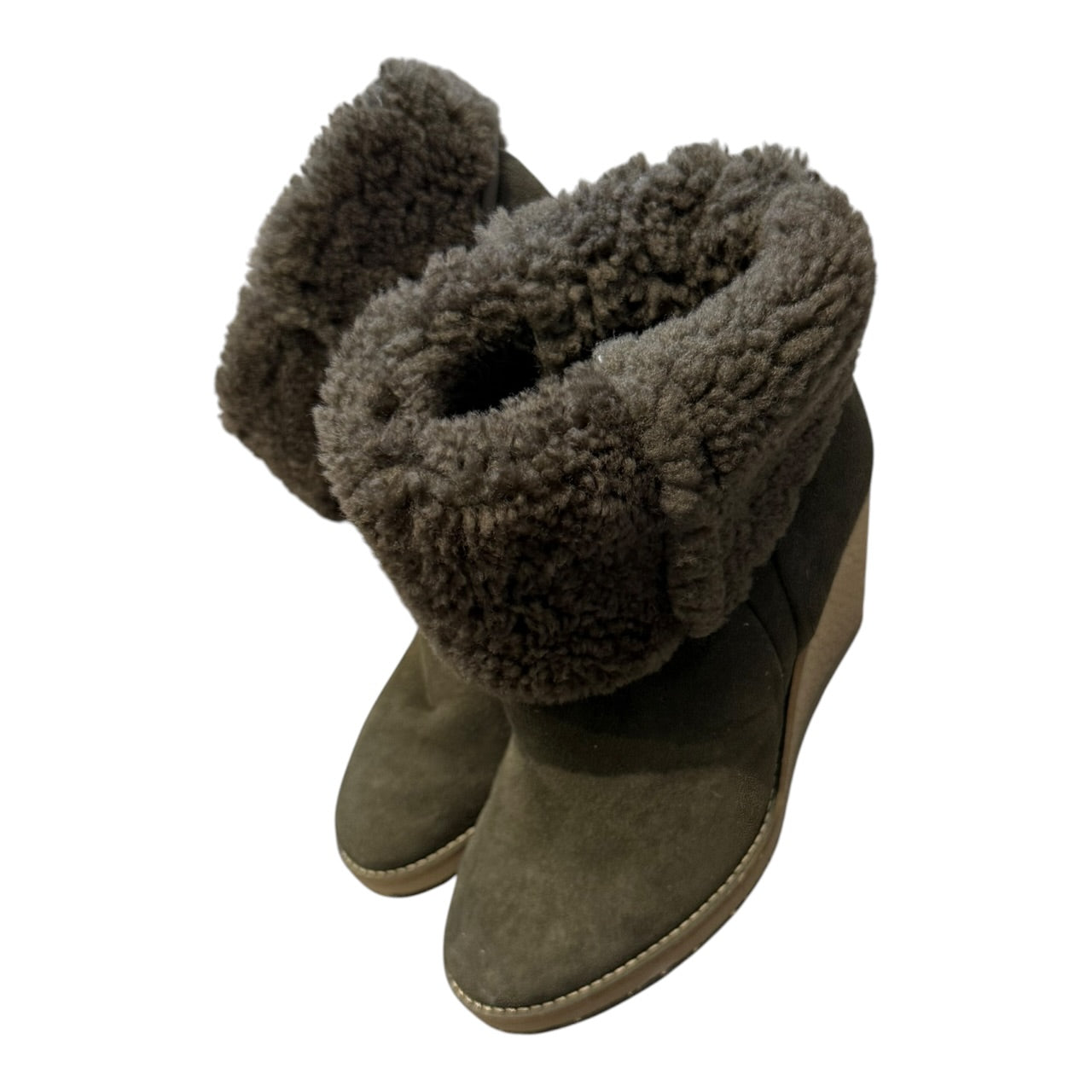 Isabel Marant Totam Suede Wedge Boots