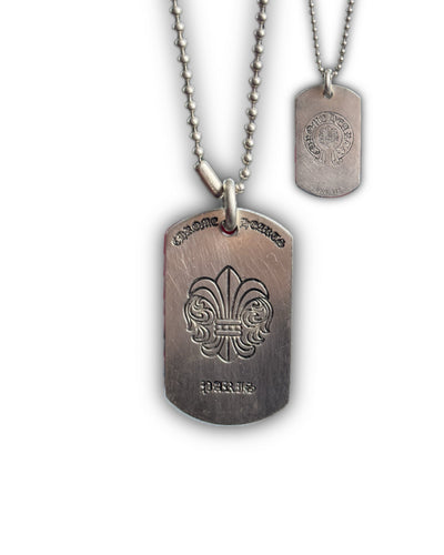 Chrome Hearts dog tag + 30’’ ball chain