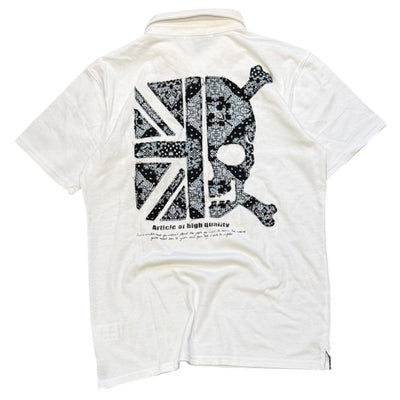 000’s Semantic Design Union Jack Skull Polo