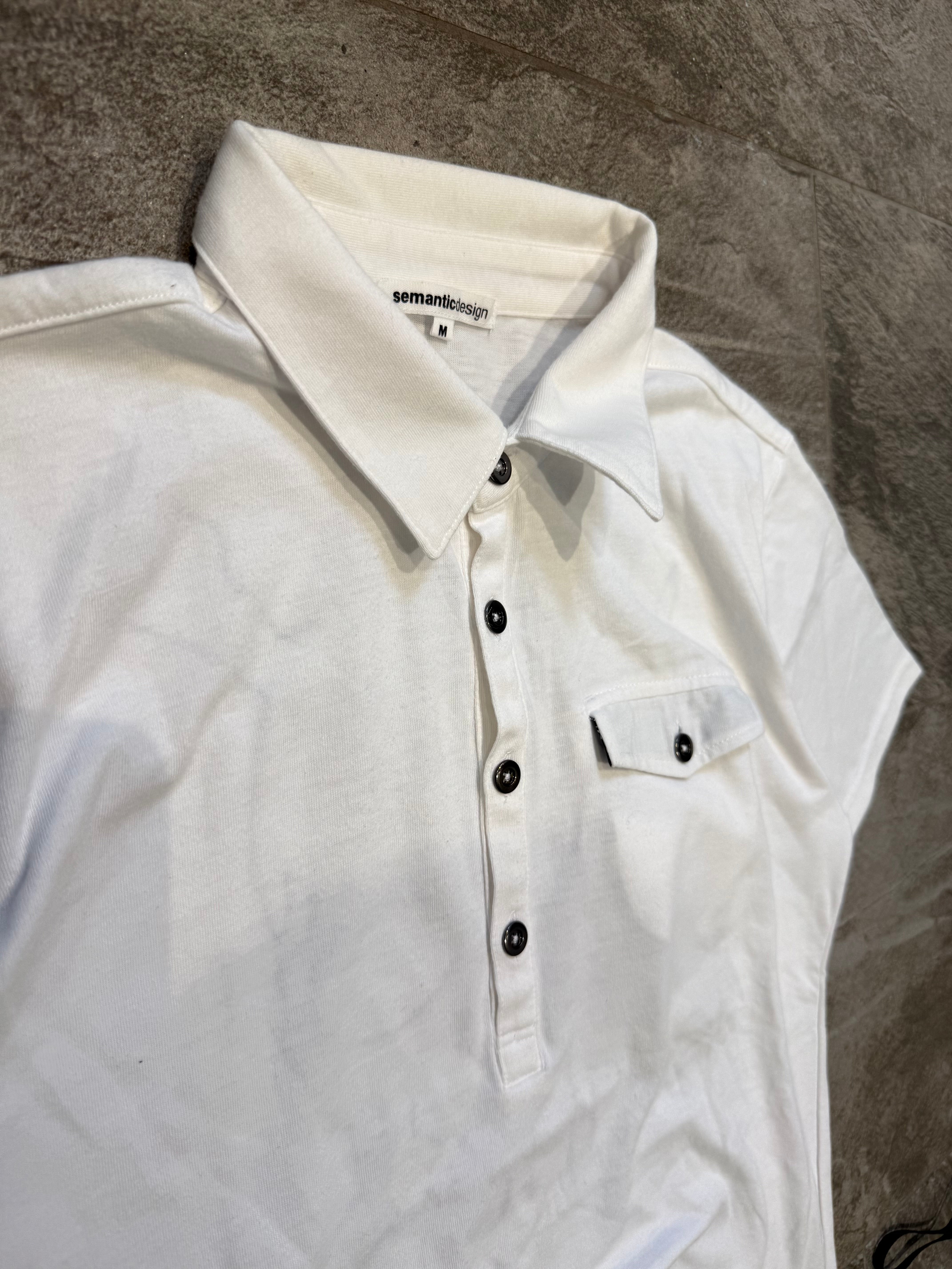 000’s Semantic Design Union Jack Skull Polo