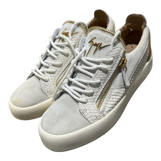 Giueseppe Zanotti Croc Embossed Low Trainers