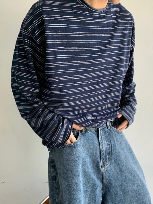 Striped Boxy Longsleeve
