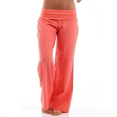 Coral/Teal pants