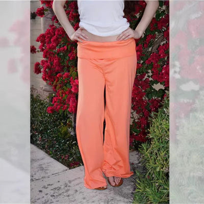 Coral/Teal pants