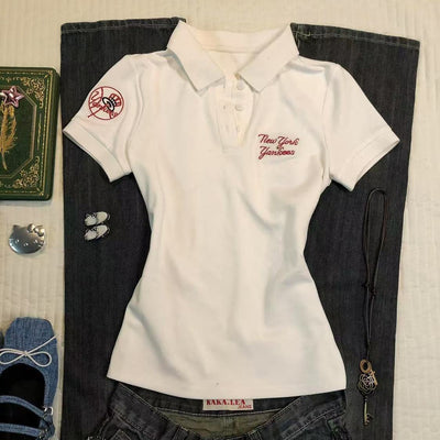Vintage style polo