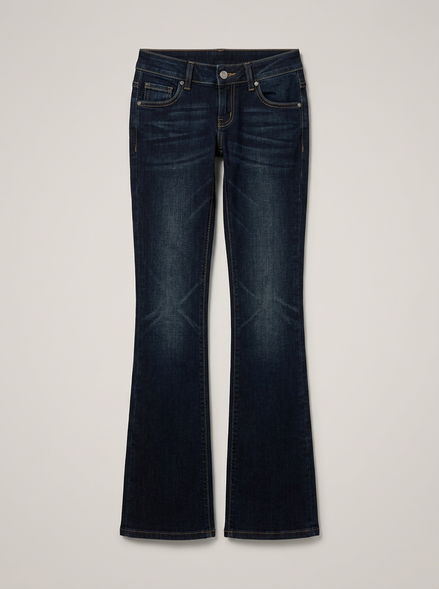Low Rise Bootcut Jeans