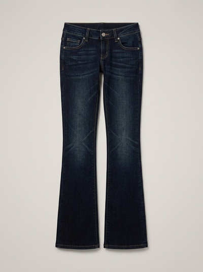 Low Rise Bootcut Jeans