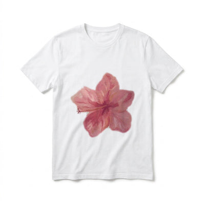 Blush Hibiscus Baby Tee