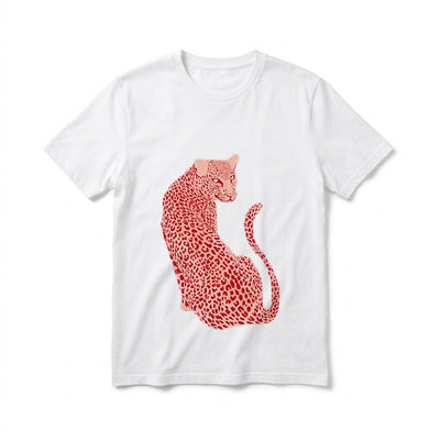 Red Leopardess Baby Tee