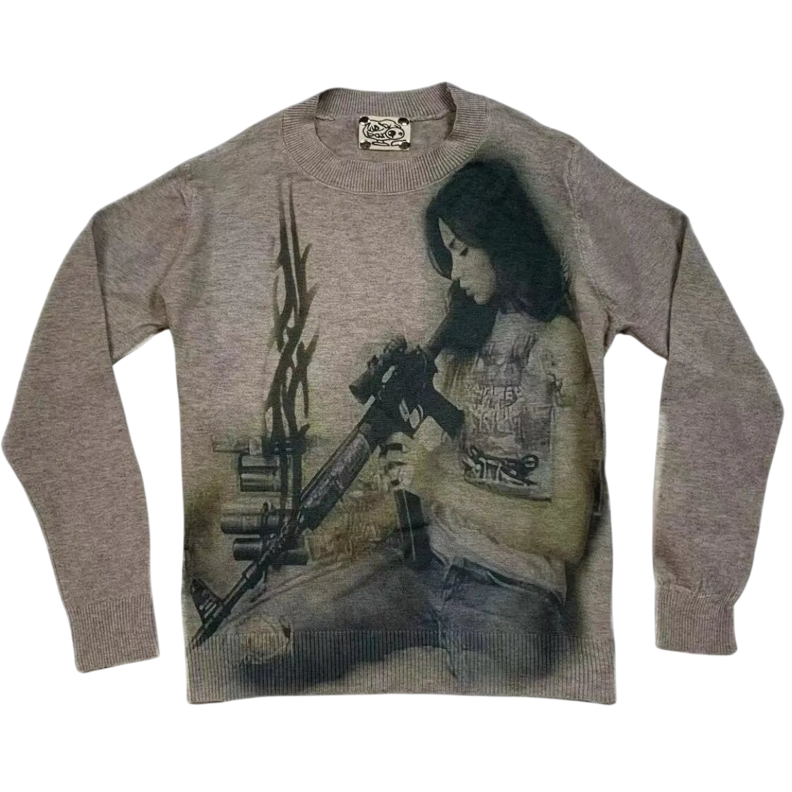 Gun Girl Knit Sweater