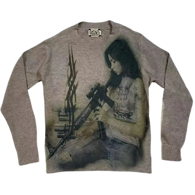 Gun Girl Knit Sweater